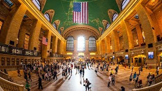 Walking Tour of Grand Central Terminal — New York City 【4K】🇺🇸 [upl. by Edahc]