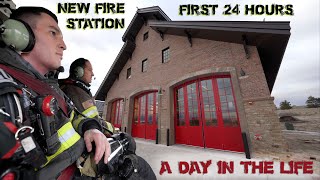 First 24 Hours in a New Fire Station  A Day in the Life [upl. by Solotsopa]