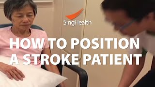 How To Position A Stroke Patient [upl. by Jeana]